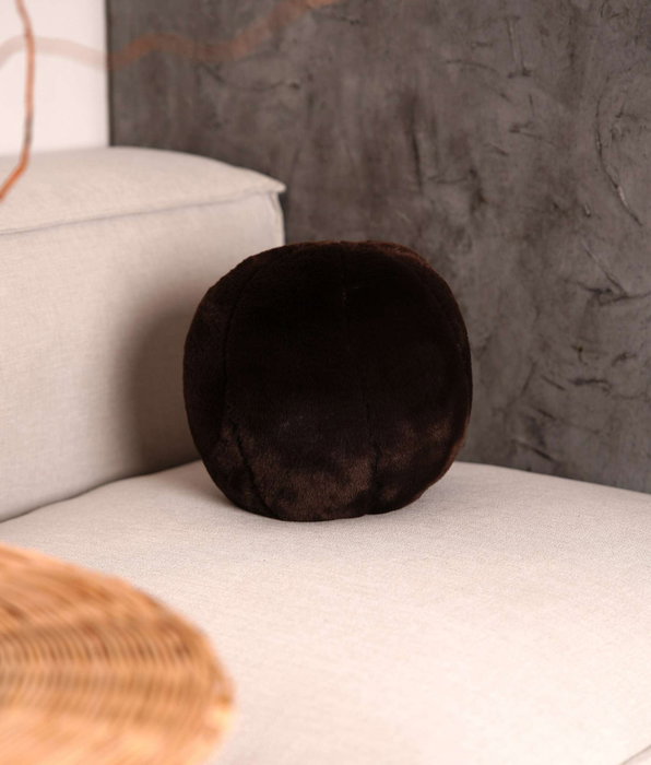 Aberto Design Pelus Top - Marrón Oscuro